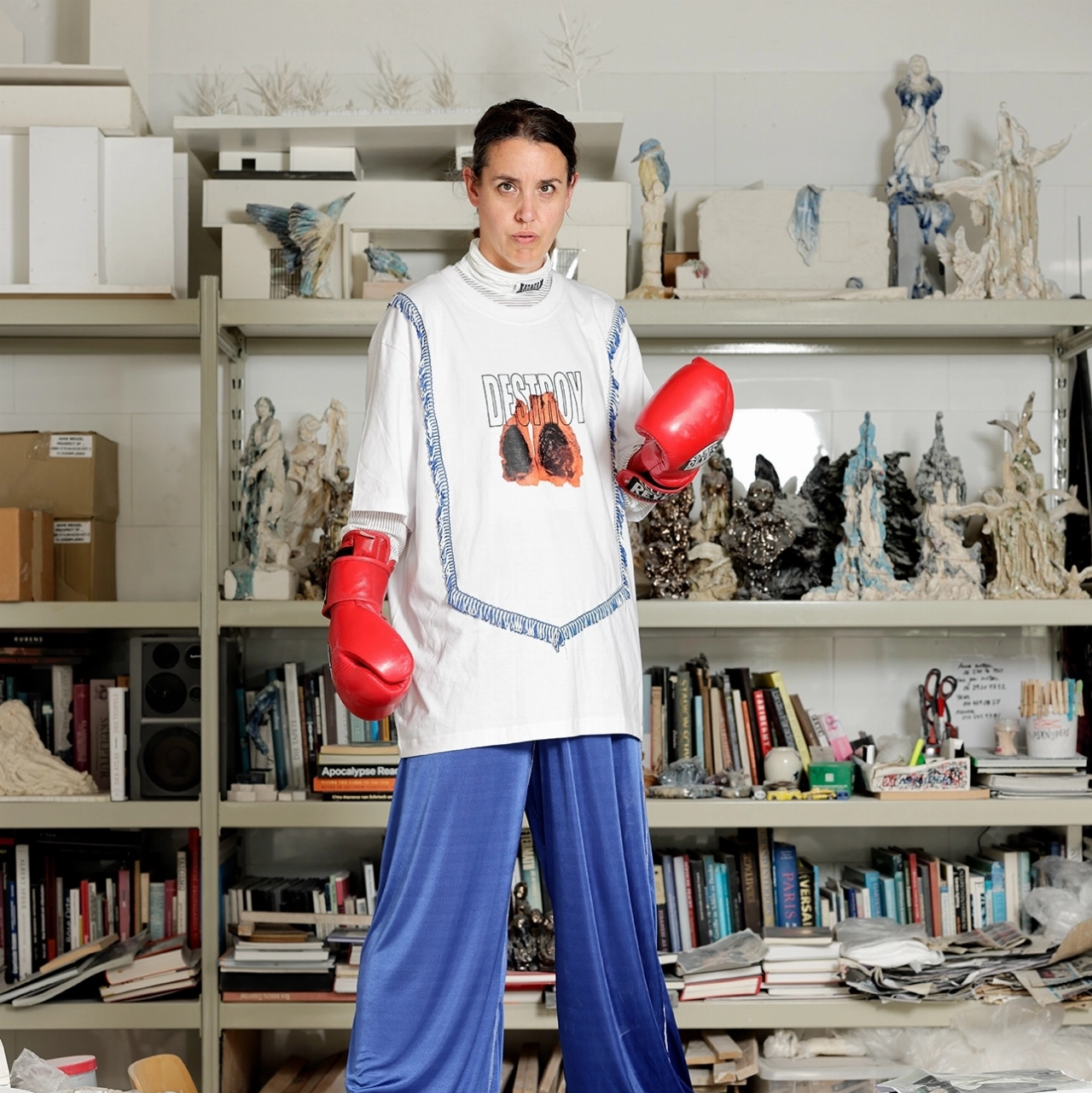 Boekpresentatie in boksschool